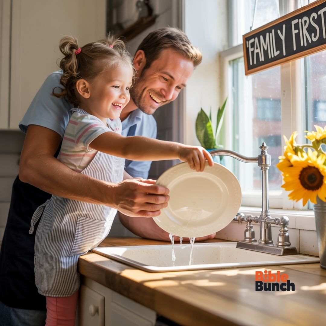 You are currently viewing How Everyday Chores Teach Kids to Serve Like Jesus: Discipleship at Home