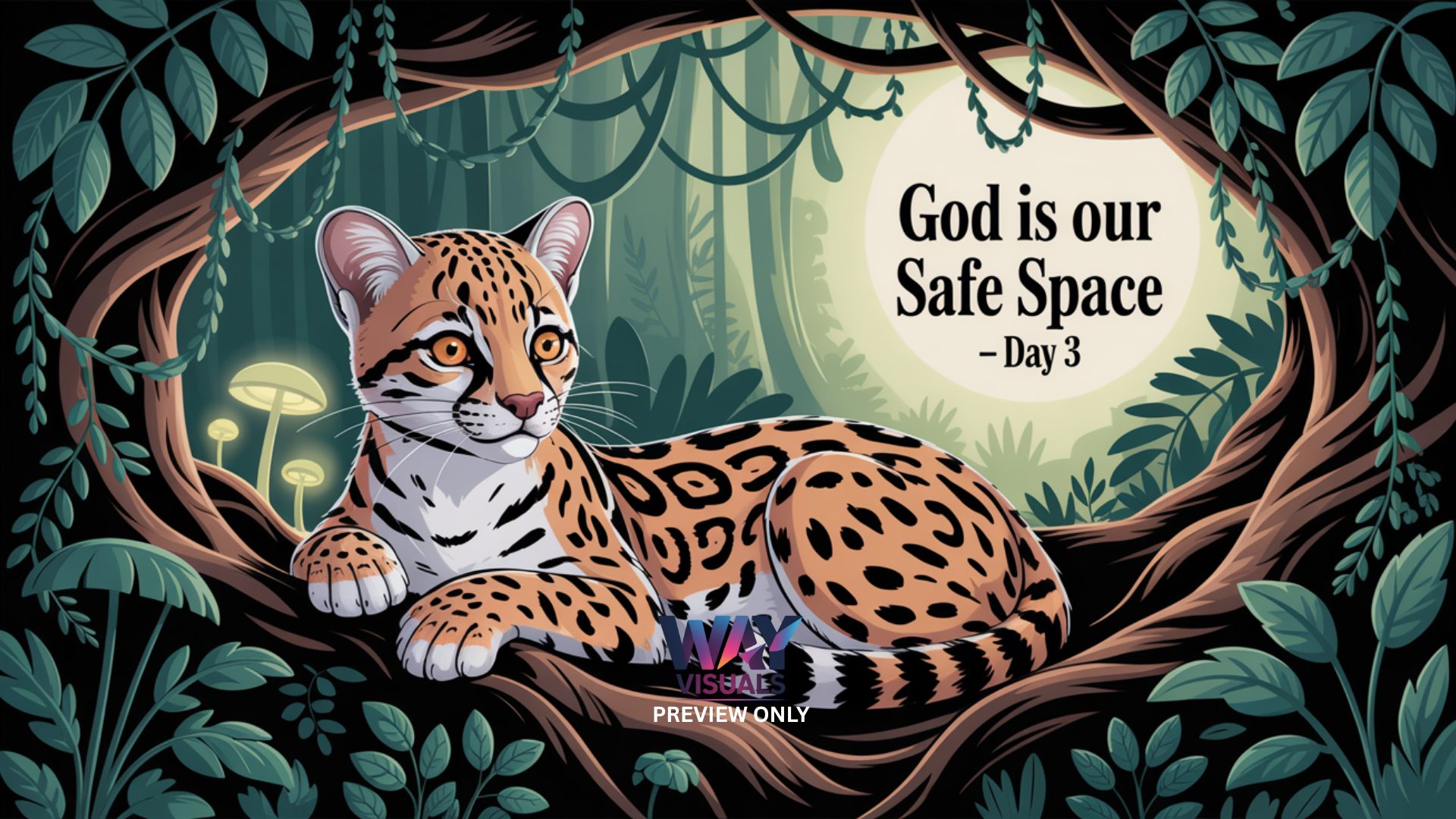 Rainforest Falls VBS 2026 Daily Buddies & Tag Line Posters - Image 4