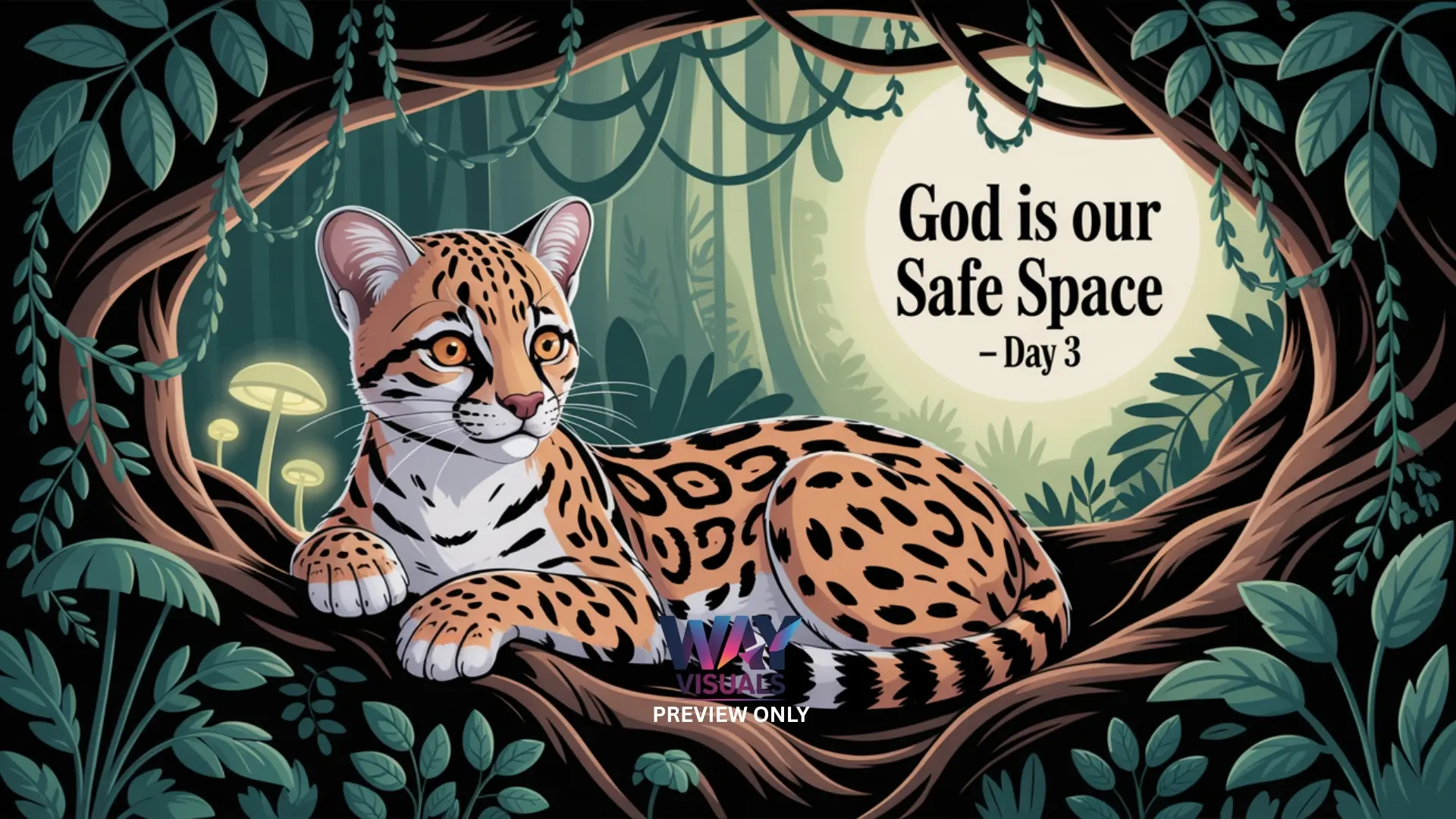 You are currently viewing Day 3 at Rainforest Falls: God Is Our Safe Place—Games & Activities That Build Trust