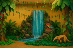 Read more about the article 10 Creative Jungle Décor Ideas for Rainforest Falls VBS 2026