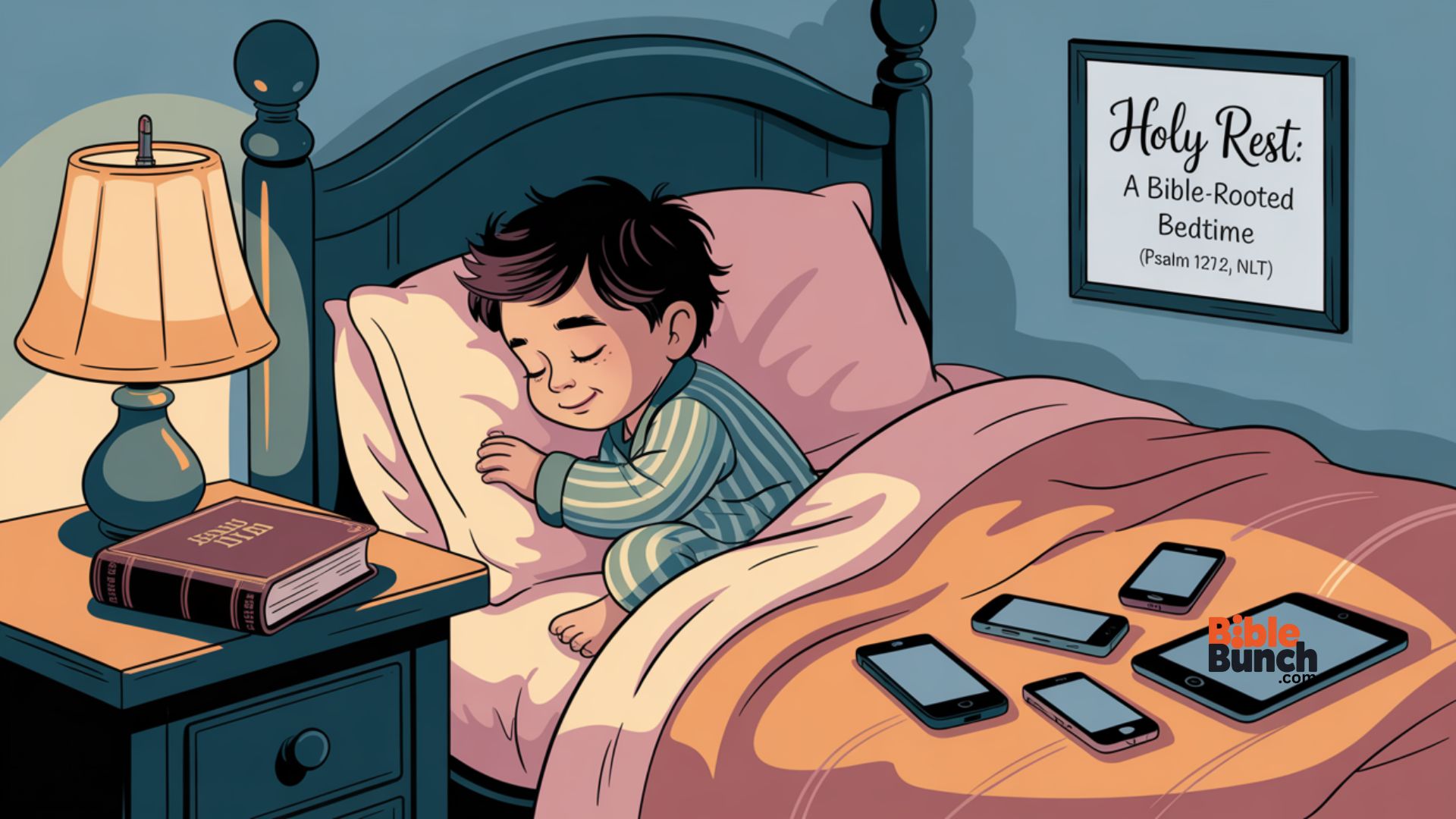 You are currently viewing Holy Rest: A Science-Backed, Bible-Rooted Bedtime for Digital Kids