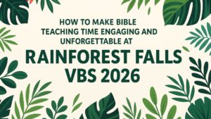 Read more about the article How to Make Bible Teaching Time Engaging and Unforgettable at Rainforest Falls VBS 2026