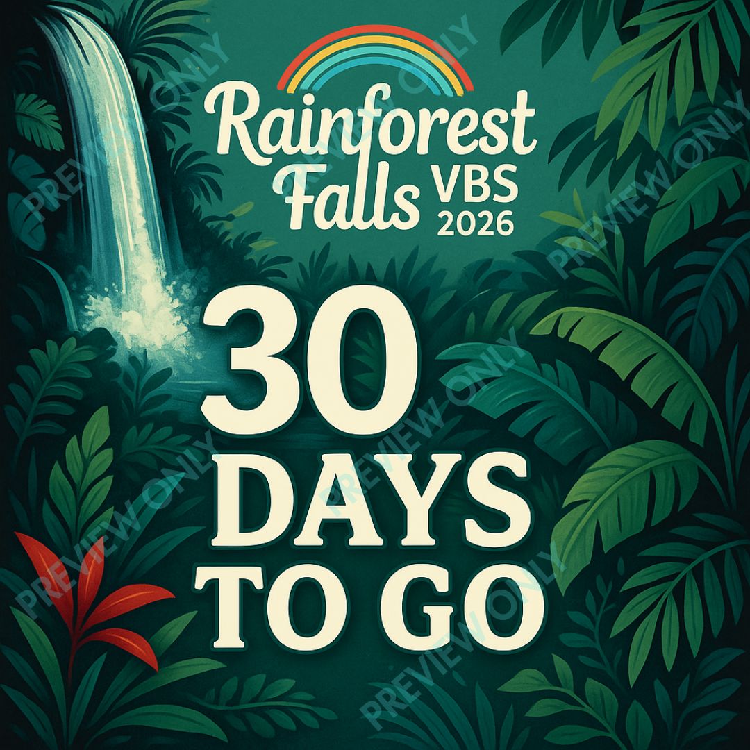Rainforest Falls VBS 2026 Social Media Pack – 11 Promo Graphics for Churches - Image 3