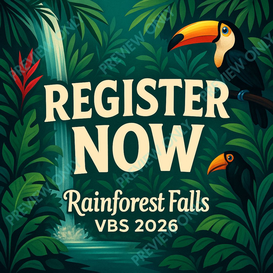 Rainforest Falls VBS 2026 Social Media Pack – 11 Promo Graphics for Churches - Image 5