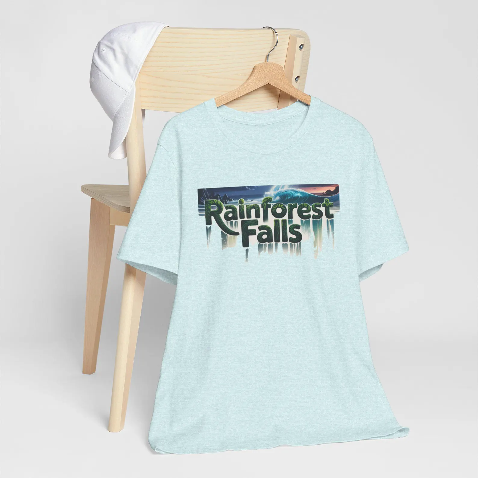 You are currently viewing Rainforest Falls VBS 2026 Waterfall T-Shirt | Jungle Adventure Crew & Volunteer Shirt