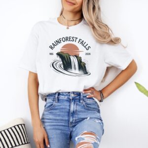 Read more about the article Rainforest Falls VBS 2026 T-Shirt | Unisex Crew Shirt for Kids, Teens & Volunteers