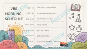Read more about the article Rainforest Falls VBS Daily Schedule: Sample Timetable for a Smooth Jungle Adventure