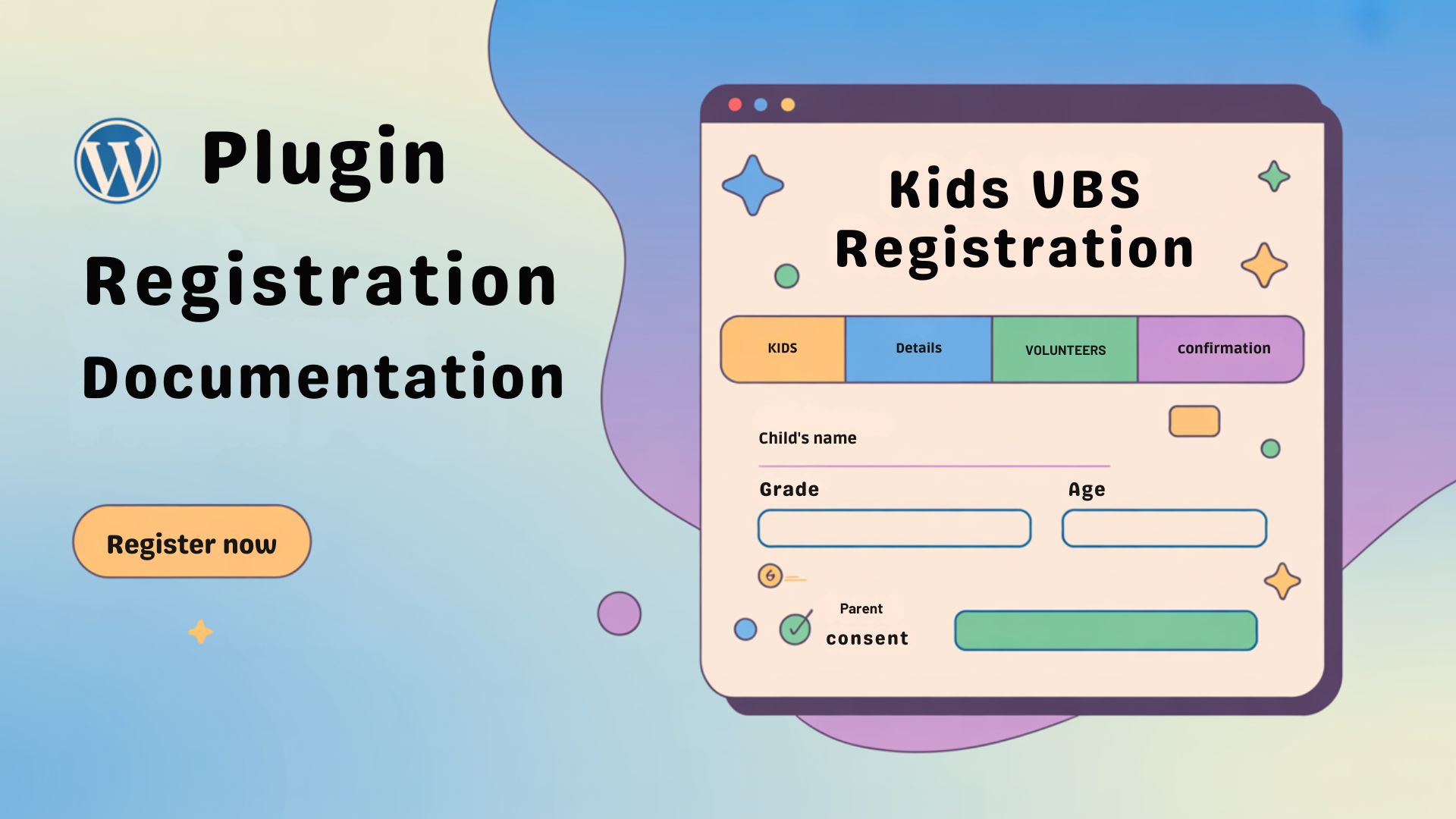 You are currently viewing VBS Kids & Volunteers Registration Plugin Documentation