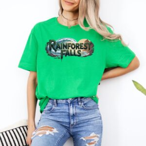 Read more about the article Rainforest Falls VBS 2026 T-Shirt | Vacation Bible School Jungle Theme Tee
