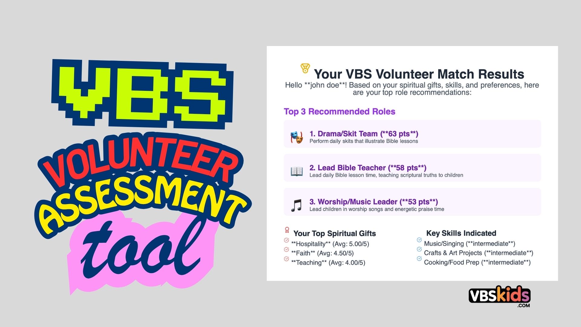 You are currently viewing Stop the Scramble: Match VBS Volunteers to Their Sweet Spot and Reduce Anxiety