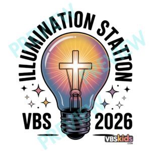 Illumination Station Light Bulb Design PNG + JPG