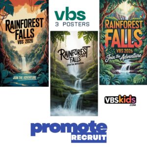 Rainforest Falls VBS 2026 Promotional Posters