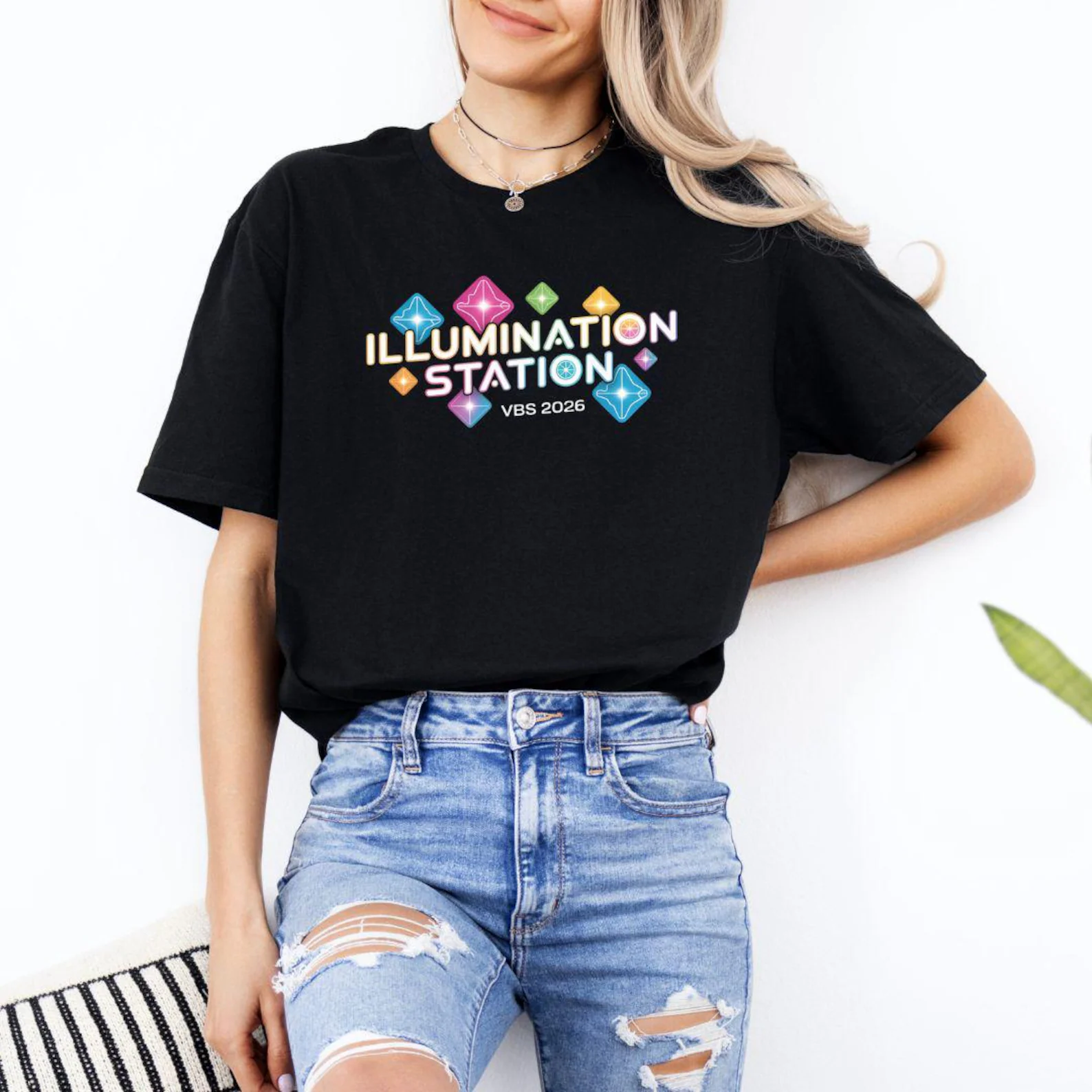 VBS 2026 Black T-Shirt | Illumination Station