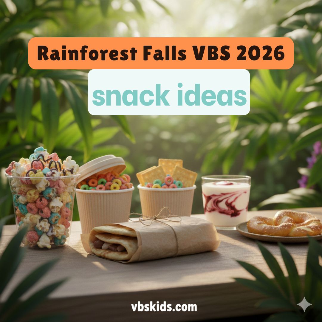 Read more about the article Creative & Original Snack Ideas for Rainforest Falls VBS 2026