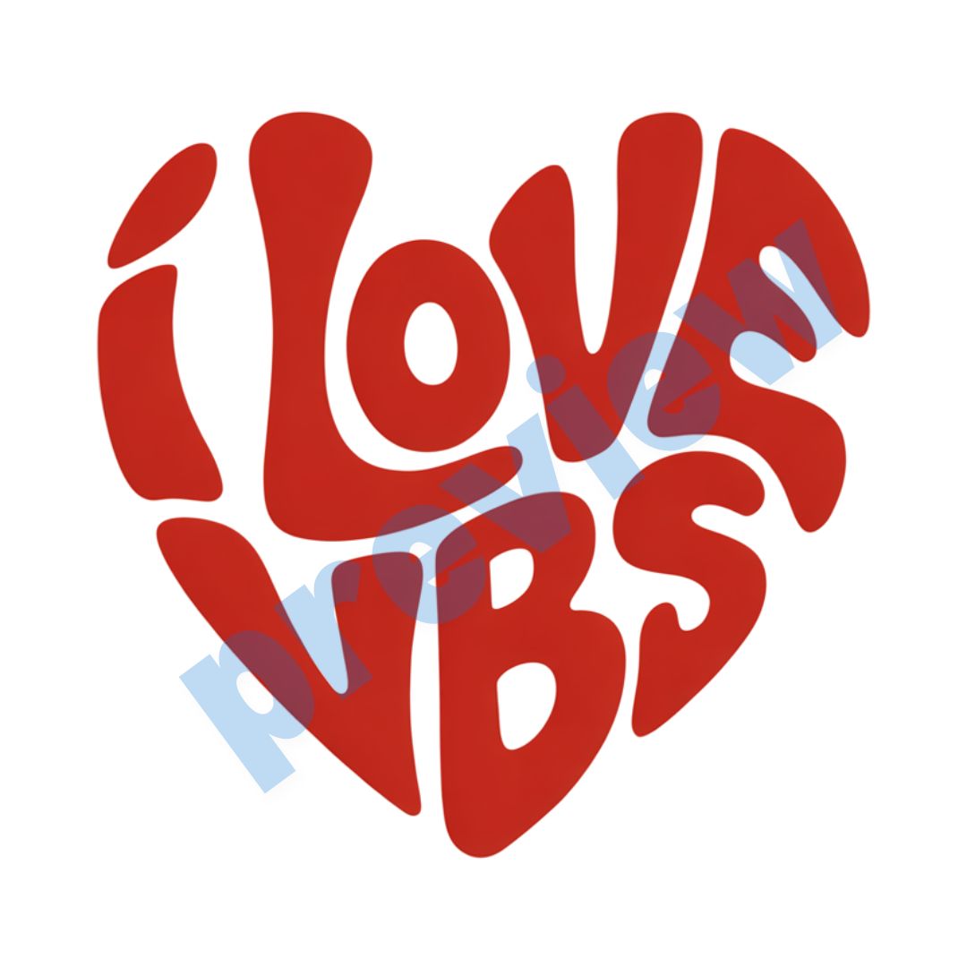 I Love VBS Graphics Bundle (5 Designs) - Image 3