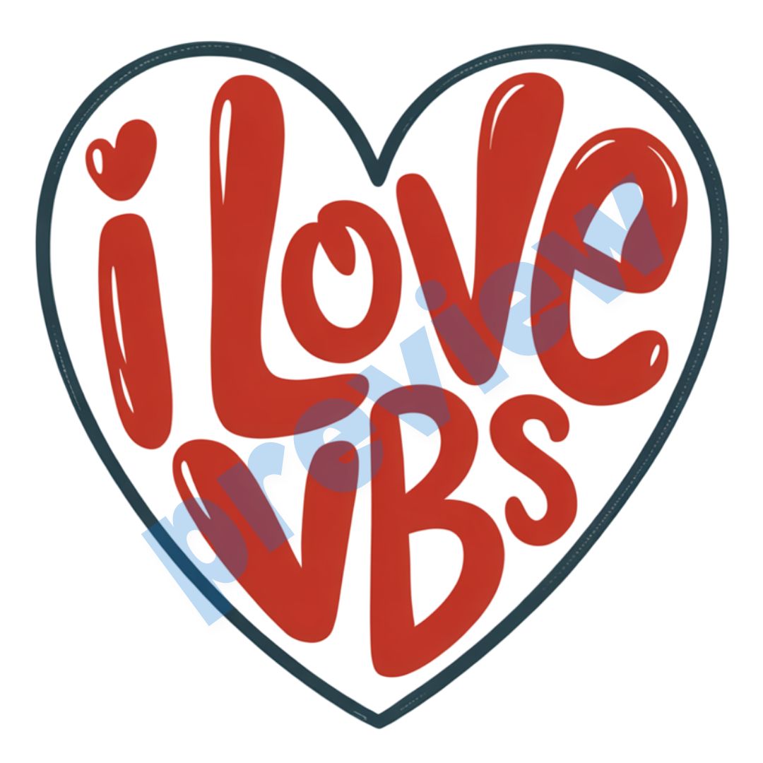I Love VBS Graphics Bundle (5 Designs) - Image 4
