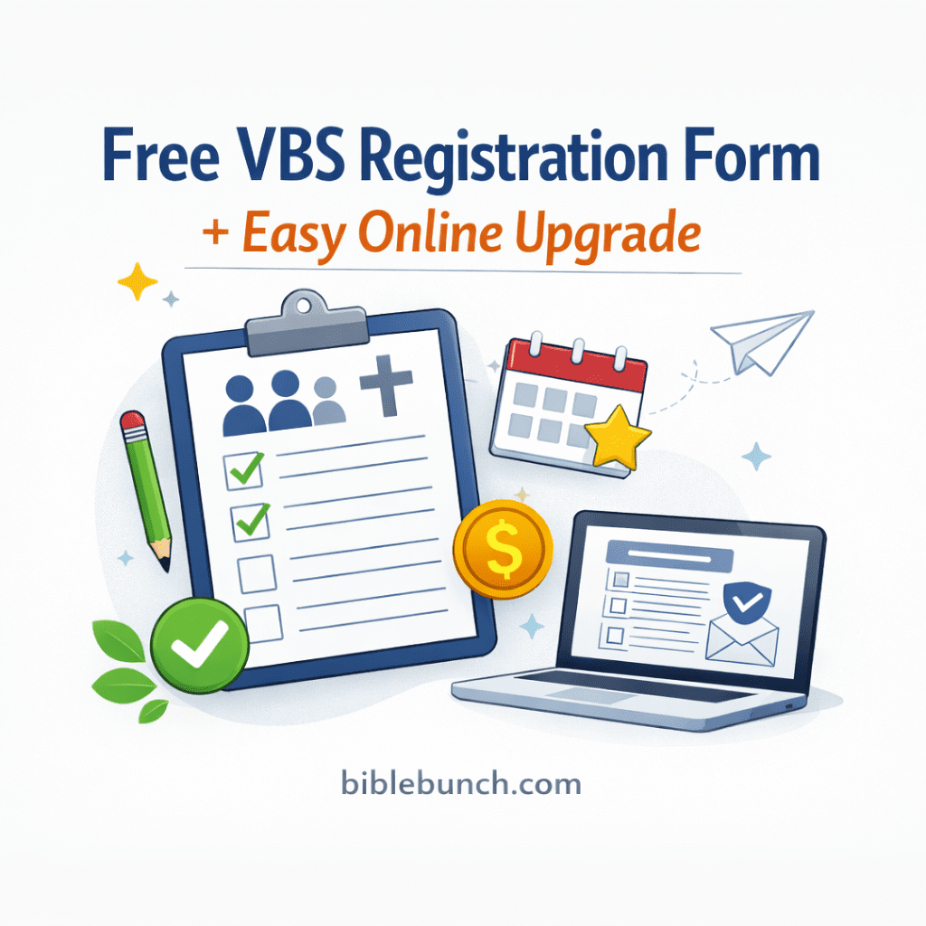 You are currently viewing The Free VBS Registration Form That Actually Helps You Run Vacation Bible School