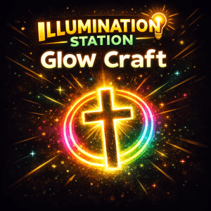 Read more about the article Glow Effect Craft for Illumination Station VBS 2026 (Easy, High-Impact, Kid-Approved)