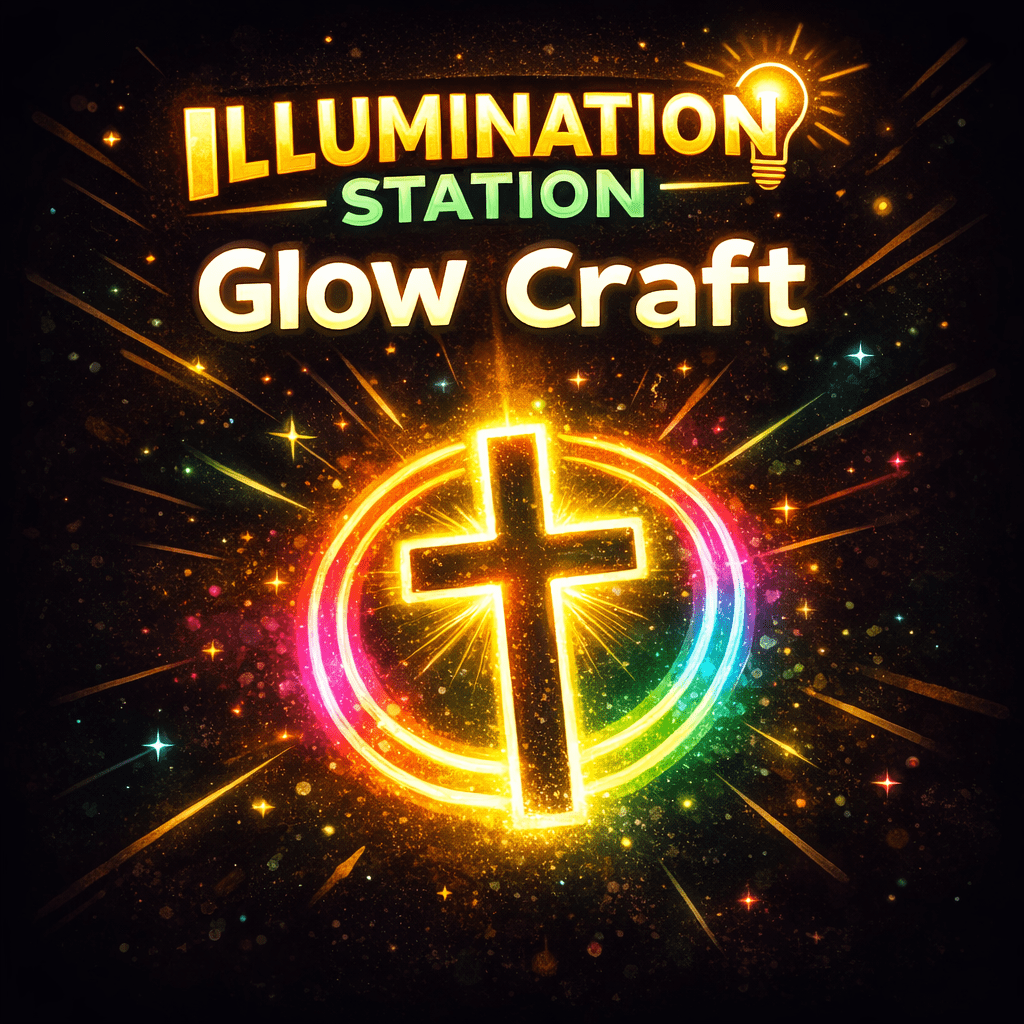 You are currently viewing Glow Effect Craft for Illumination Station VBS 2026 (Easy, High-Impact, Kid-Approved)