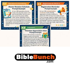 Expert-Level AI Prompts for Churches Running Smarter VBS
