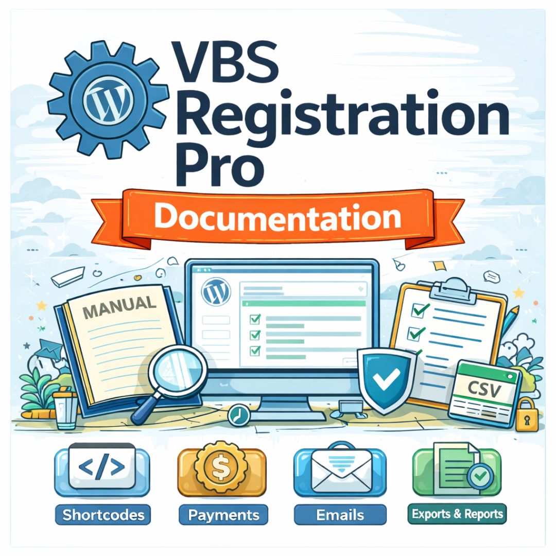 VBS Registration Pro – Documentation