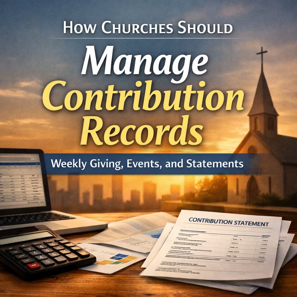 How Churches Should Manage Contribution Records (Complete Guide)