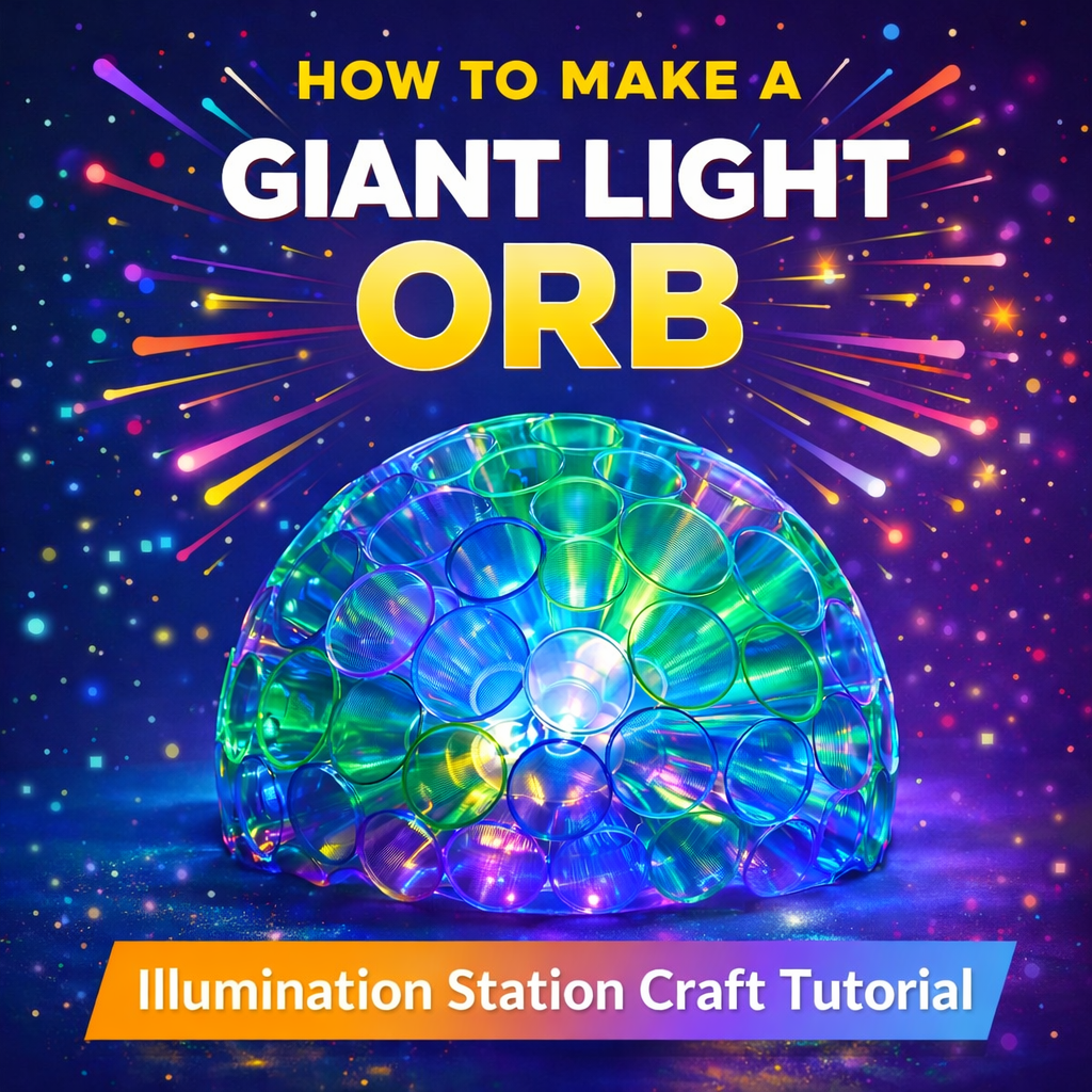 You are currently viewing Giant Light Orb VBS Craft Tutorial