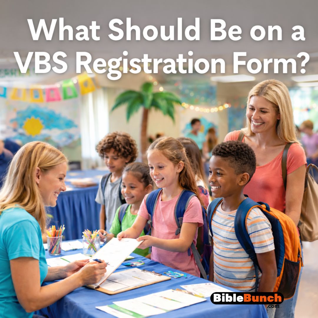 You are currently viewing What Data Should Churches Collect During VBS Registration?