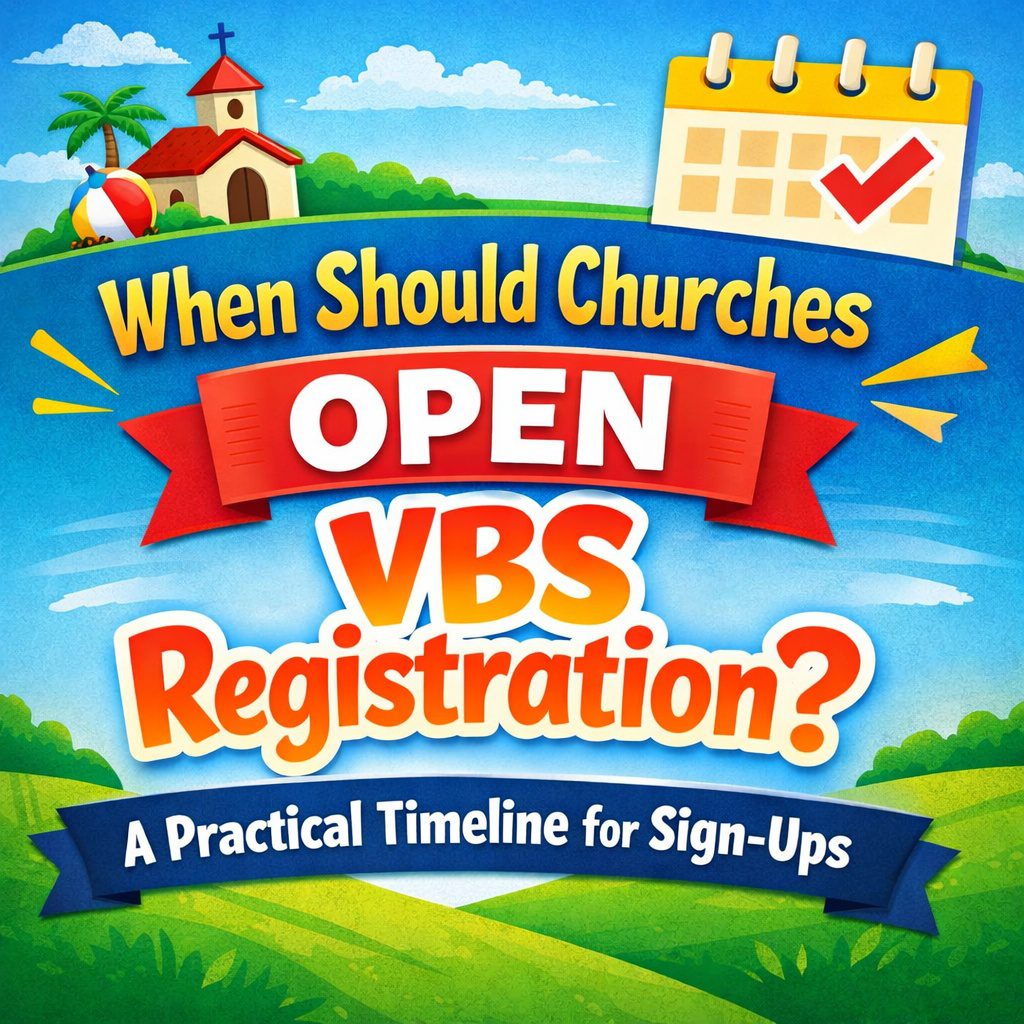 You are currently viewing When Should Churches Open VBS Registration? A Practical Timeline for Vacation Bible School Sign-Ups