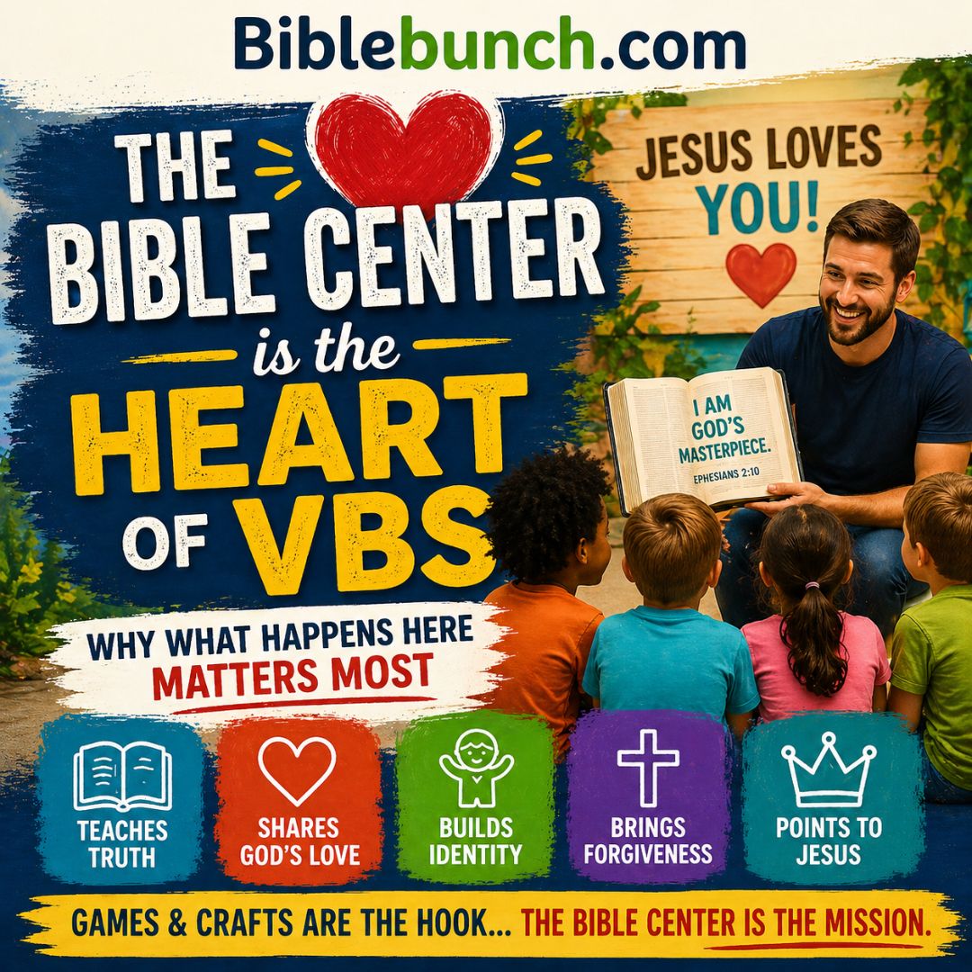 You are currently viewing Why the Bible Center Matters Most at VBS