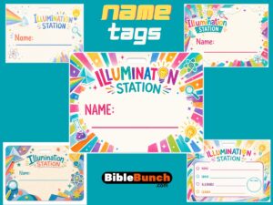Illumination Station VBS Name Tags Bundle | Lifeway Vacation Bible School