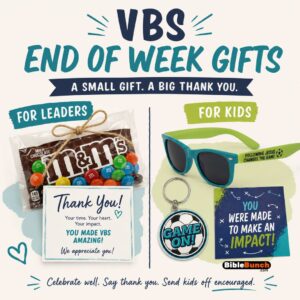 Simple End-of-VBS Gift Ideas for Kids and Leaders