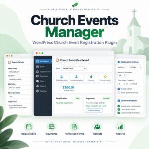 Church Events Manager Plugin for WordPress
